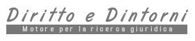 Diritto e Dintorni - Motore per la ricerca giuridica